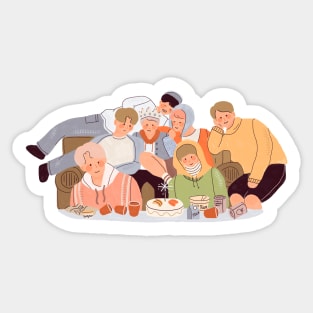 Spring Day Sticker